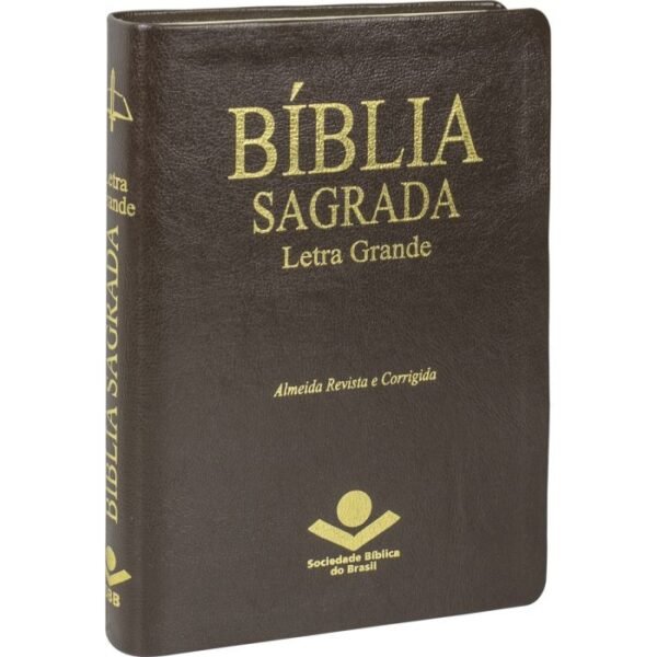 BIBLIA LETRA GRANDE PRETA  -  LAMA FOSCO  - ARC