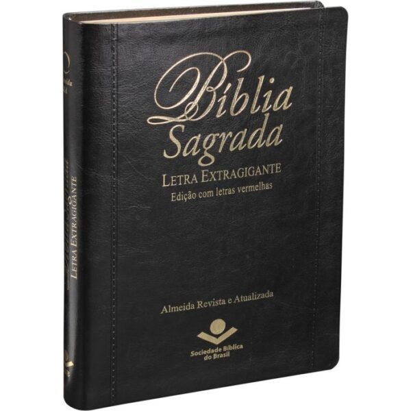 BÍBLIA LETRA EXTRA GIGANTE -   PRETA - ARC087TILEXGLV -  - COD 1043