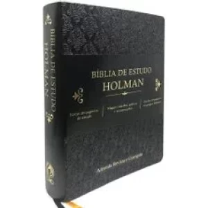 Bíblia de Estudo Holman - Preta - COD 1009