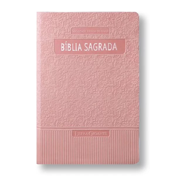 Bíblia Letra Gigante Rosa Claro - RA065TILGI - Imagem 2