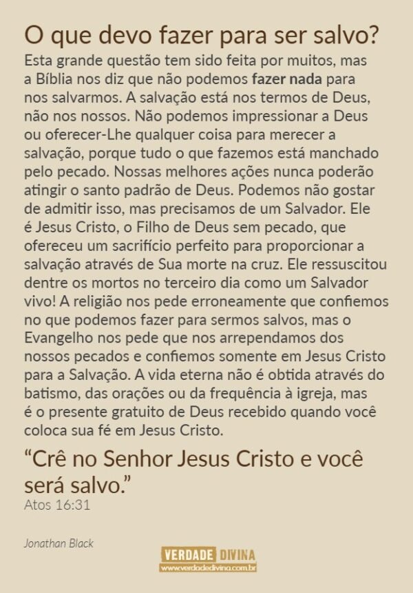 Folheto - A MENSAGEM DO EVANGELHO - Image 3