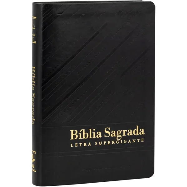 BIBLIA LETRA SUPERGIGANTE PRETA COM ZÍPER- ARC085TILSGILV