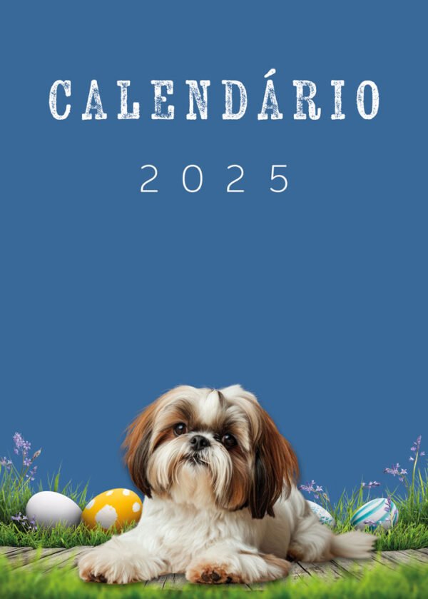 Calendário de Parede Infantil - 2025