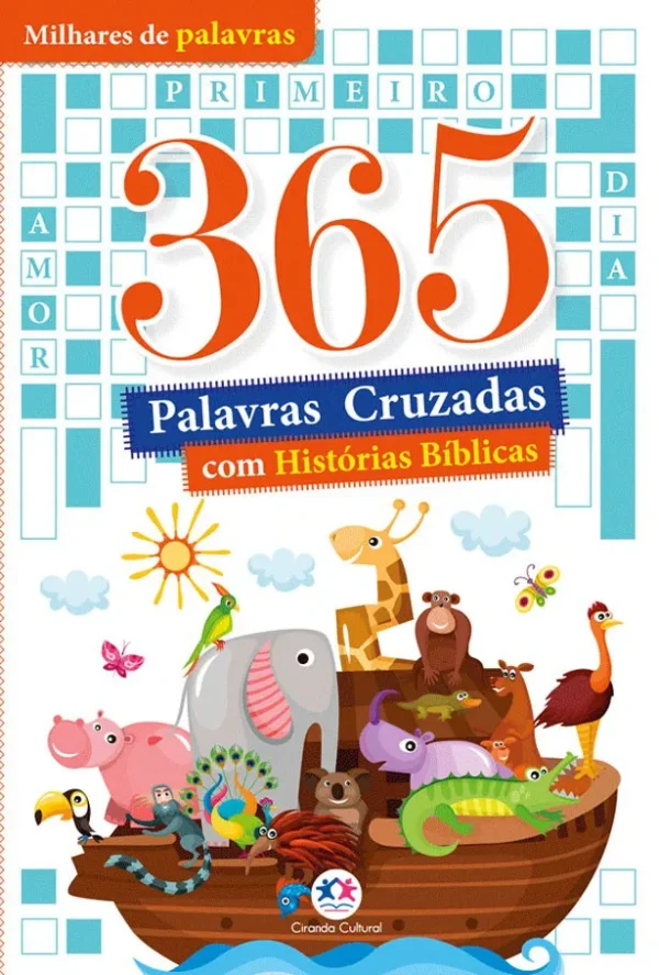 365 Palavras Cruzadas com Histórias Bíblicas - Ciranda Cultural