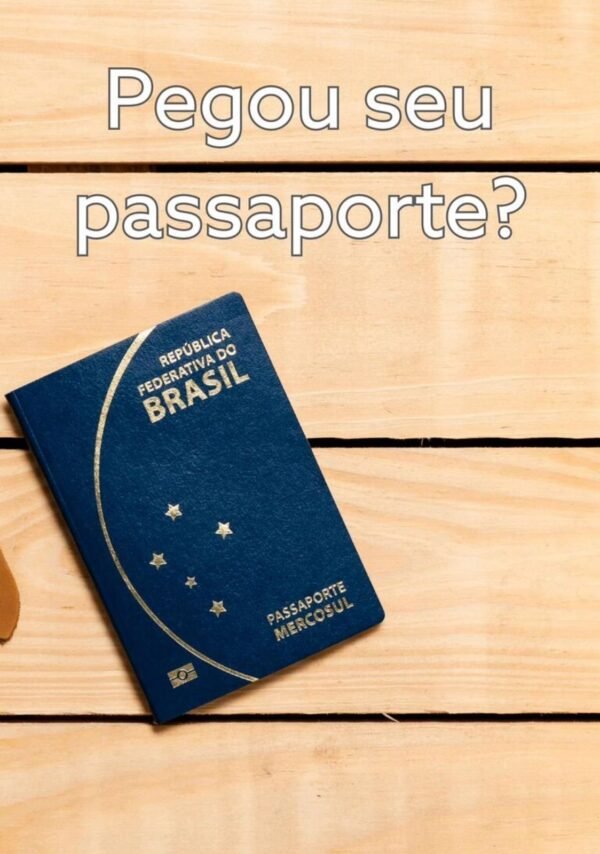 Pacote de Folhetos - PEGOU SEU PASSAPORTE