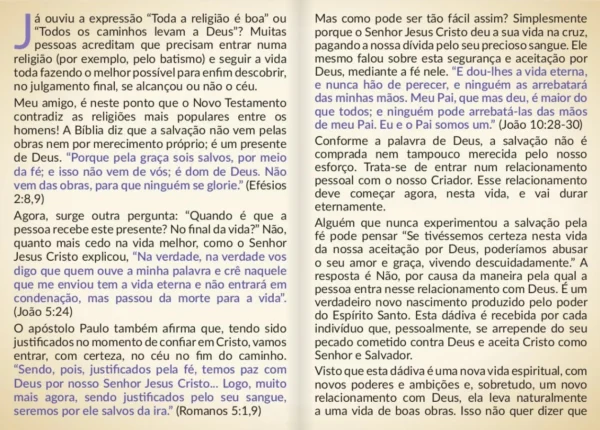 Pacote de Folhetos - O CRISTAO VERDADEIRO - Imagem 3