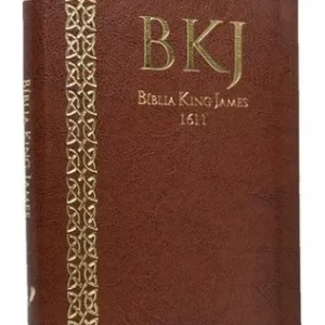 Bíblia King James Slim Marrom - COD 1057