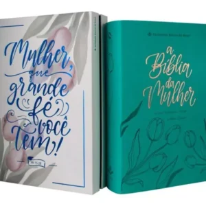 NA065NBEM - BÍBLIA DA MULHER TURQUESA TIFFANY