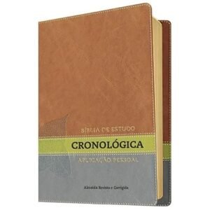 BIBLIA DE ESTUDO CRONOLOGICA APLICACAO PESSOAL TARJA VERDE