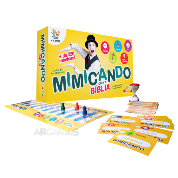 Jogo Mimicando com a Bíblia