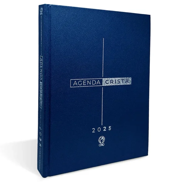 Agenda Cristã CPAD 2025 Azul Masculina