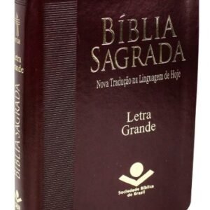 Bíblia Letra Gigante NTLH - Capa Marrom Nobre -  NTLH045LG