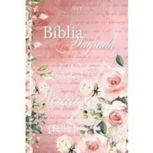 Bíblia Letra Gigante NVI - Capa Rosas - NVILGILV