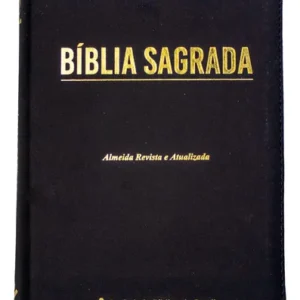 Bíblia Letra Gigante ARC - Capa Preta New com Zíper - ARC064ZLGILV
