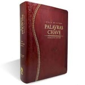 Bíblia de Estudo Palavras-Chave - Capa Luxo Marrom (Clássica)