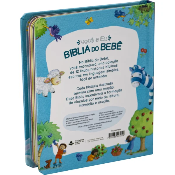 Você E Eu, Bíblia Do Bebê - Azul - Capa Almofada TNLP593 - Imagem 3