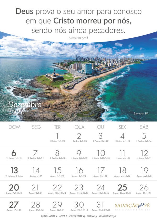 Calendários de Parede - Lugares Turísticos - 2026 - Imagem 3