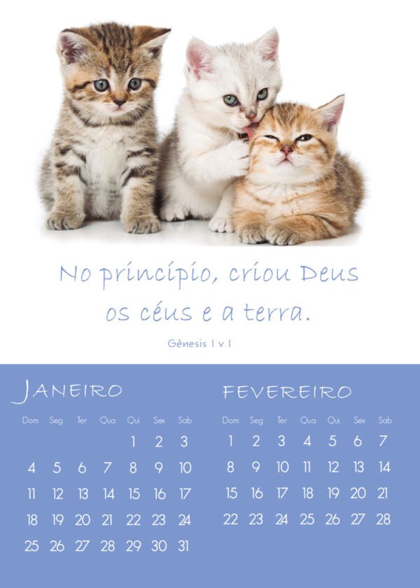 Calendário de Parede Infantil - 2026 - Imagem 2