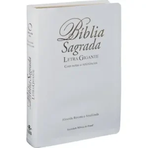 Bíblia Sagrada Letra Gigante ARA - Capa Branca