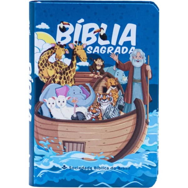 NA011 - BIBLIA DE BOLSO AZUL PARA CRIANCAS - Imagem 3