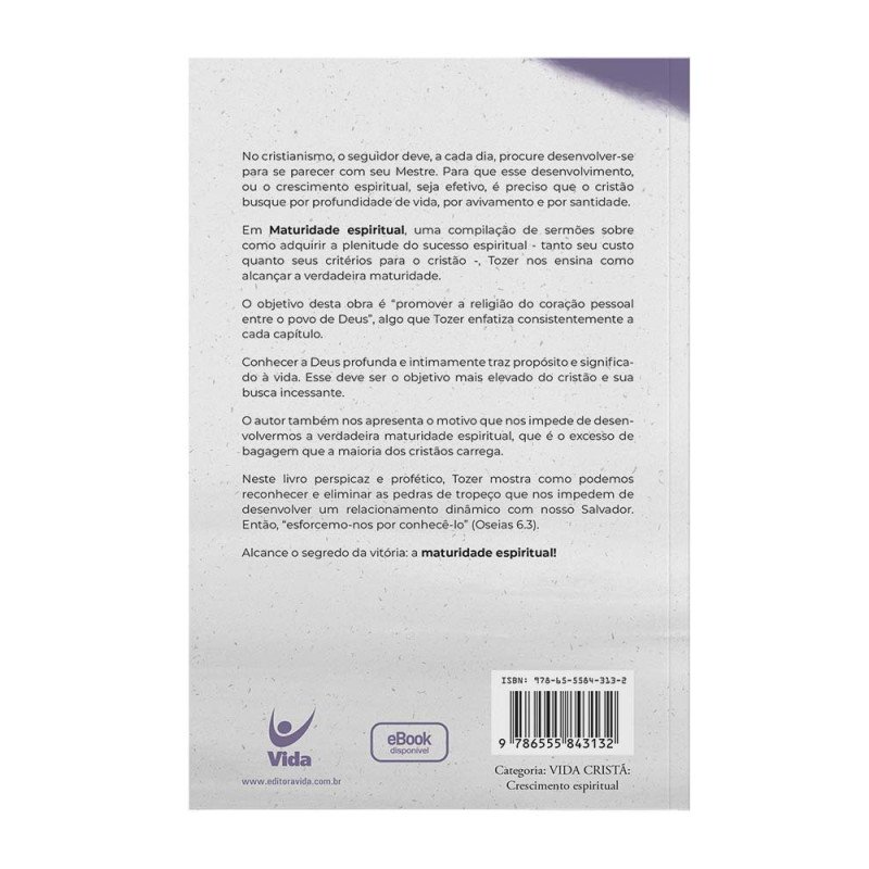 Maturidade Espiritual | O Custo da Plenitude | A.W. Tozer - Imagem 2